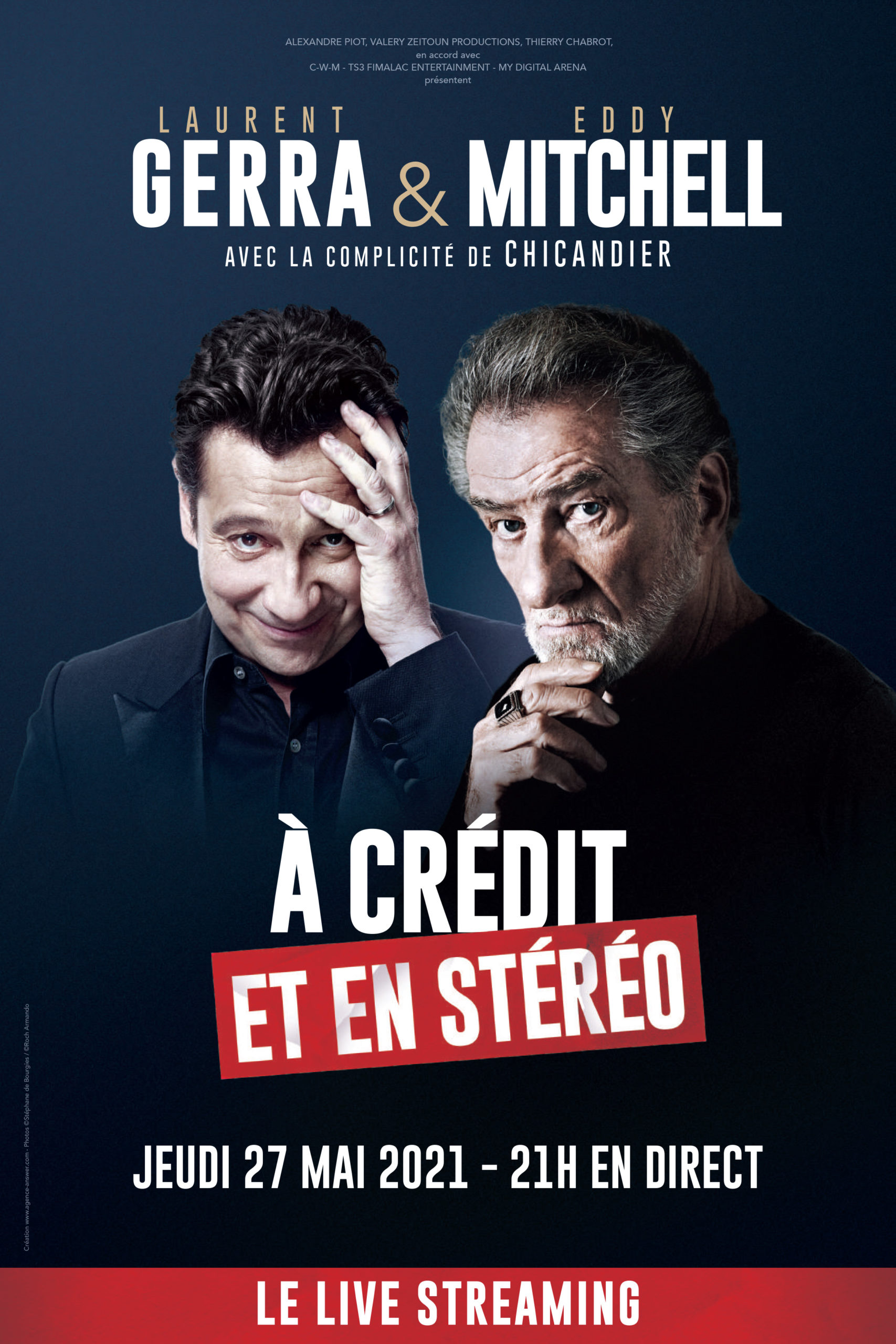 Eddy Mitchell à Crédit Et En Stéreo Laurent Gerra & Eddy Mitchell - À Crédit et en Stéréo - Conseil en